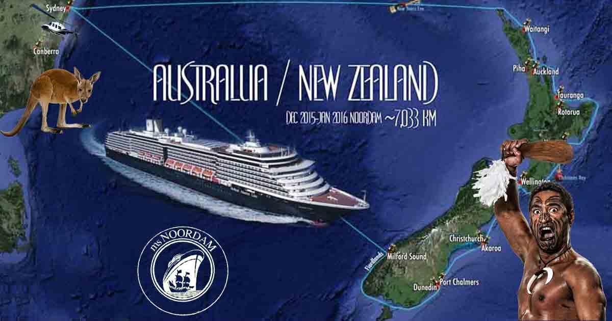 Featured Noordam Cruise NZ