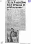 MIDSUMMER NIGHTS DREAM (1979 QTC) [press] feature Peter Cooke