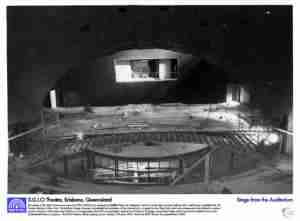 SGIO Theatre (Brisbane, QLD) (circa 1969) Construction Auditorium