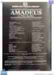 QTC Show AMADEUS (1982 QTC) [program] cast list