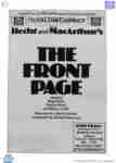 FRONT PAGE (1982 QTC) [press] Program Ad