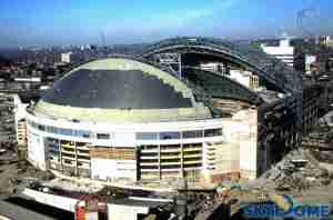 SKYDOME OPENING 1989 Toronto construction 01