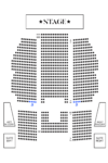 seating plan Queen Elizabeth Theatre Vancouver View from Seating