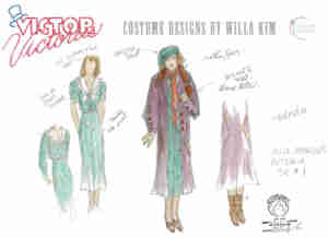 Victor Victoria Broadway Costume Design Willa Kim Julie Scene 1