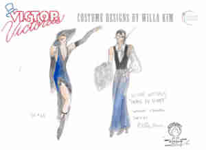 Victor Victoria Broadway Costume Design Willa Kim Paris By Night