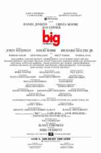 Big 1996 Broadway Program Billing