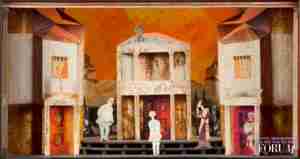 Funny Thing Happened On The Way To The Forum 1996 Broadway design model by Tony Walton