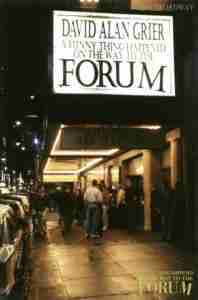 A Funny Thing Happened On The Way To The Forum 1996 Broadway photo Grier Marquee