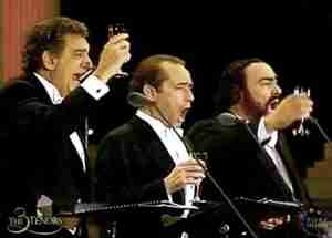 The 3 Tenors :: The Three Tenors :: Pavarotti, Carreras, Domingo concert