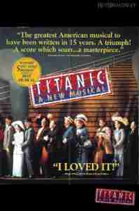 TITANIC 1997 Broadway flyer making history inside
