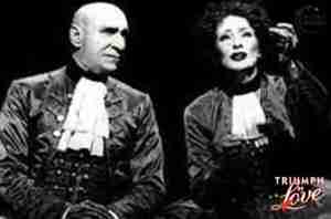 Triumph of Love Broadway Photo F. Murray Abraham (Hermocrates), Betty Buckley (Hesione)