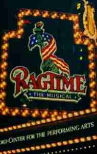 Ragtime 1998 Broadway marquee night