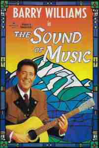 Sound of Music 1999 Tour Poster Barry Williams