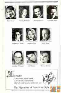 SIDE MAN 1998 Broadway playbill headshots