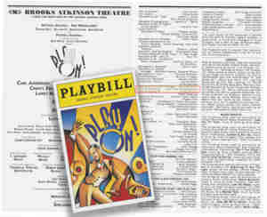 Play On Broadway Program