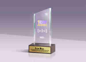 Toby Awards Trophy PRINT 2021 Glenn Weiss