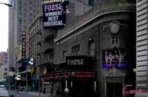 FOSSE 1999 Broadway venue marquee 01