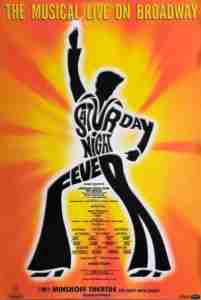 Saturday Night Fever Broadway Poster Broadway LR