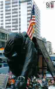 WTC 911 photo City NYFD Statue