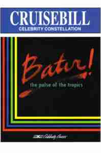 BATIR 2002 Celebrity Cruises program cover