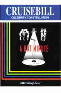 HOT MINUTE 2002 Celebrity Cruises program cover