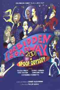 Forbidden Broadway Off Broadway poster 2001