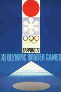 1972 Olympic Poster Sapporo Winter