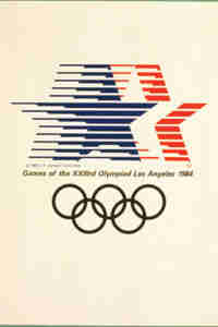 1984 Olympic Poster Los Angeles
