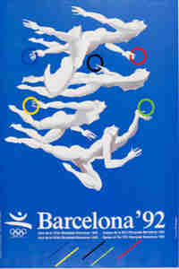 1992 Olympic Poster Barcelona
