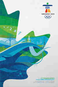 2010 Olympic Poster Vancouver Winter