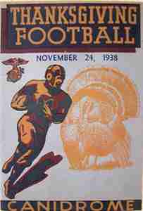 Canidrome Football Thanksgiving (November 24, 1938)