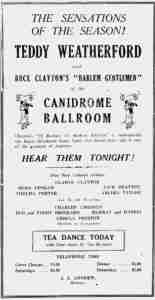 Canidrome Ad Buck Clayton April 15 1934