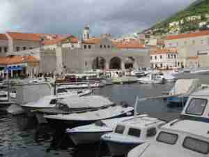 Croatia Dubrovnic harbour