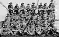 Pap Roy Henry Simkin Warrant Officers Sergeants 1st Field Ambulance on board HMAT Wahehe on return voyage to Australia Sep Oct 1919