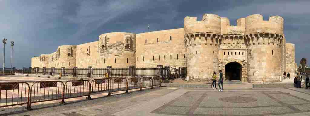 Citadel at Port of Alexandria Cleopatras home