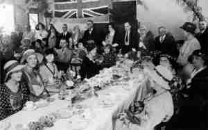 Brisbane Shakespeare Society Reception for Dame Sybil Thorndike at Hotel Canberra November 22 1932