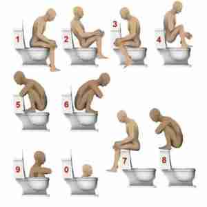 Funny China Art Chinese Toilet Training Test