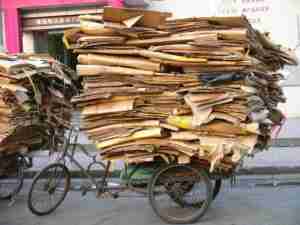 Funny China Shanghai Cardboard delivery