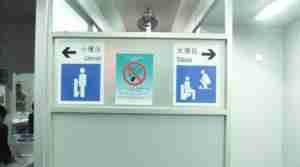 Funny China Sign Toilets With Options For Urinal Or Stool At Shanghai Expo