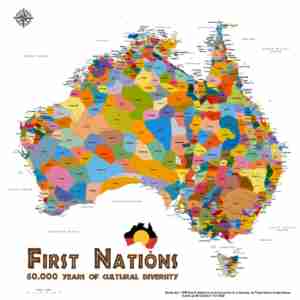 Australia First Nations Map