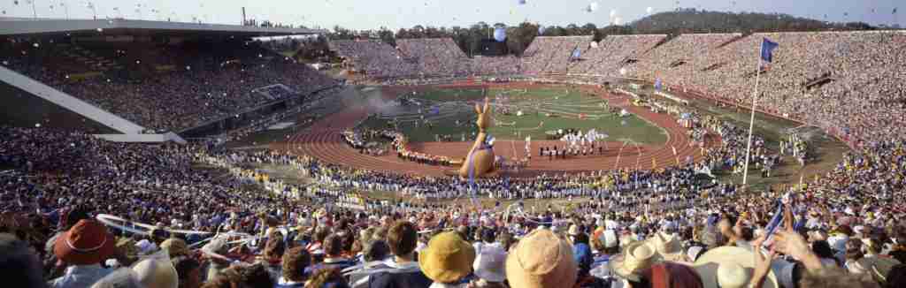 Commonwealth Games Opening 1982 Panorama