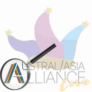 Austral/Asia Live logo design