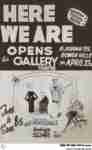 HERE WE ARE Gallery Theatre Poster