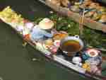 Damnoen Saduak Floating Market fast food