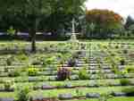 Kanchanaburi Don Rak War Cemetery near Bridge on the River Kwai 2012 graves