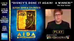 AIDA (Broadway) Video Email Elton John