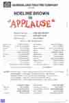 Applause (QTC Brisbane) [Program] Credits