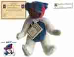 Bedford Bears HRH Prince William c. Golden Jubilee 2002 14 inch Red White Blue color from Covent Garden London England
