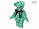 English Teddy Bear Co Marmaid c. 1998 11 inch Aqua color from London England
