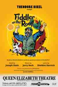 Fiddler on the Roof Vancouver Poster